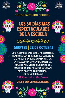 Los 50 Dias Mas Espectaculares de la Escuela